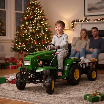 čtyřkolka Leramotors Dětský benzínový traktůrek Johnny 125ccm + vozík