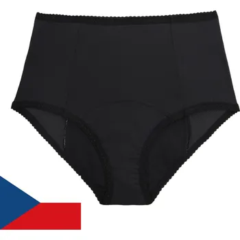 Menstruační kalhotky MoonHug Menstruační kalhotky CLAIRE CZ - Česká výroba Barva: Černá, Velikost: XXXL