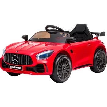 Dětské elektrovozidlo Dětské elektrické auto Mercedes-Benz Benz AMG červené + dálkový ovladač