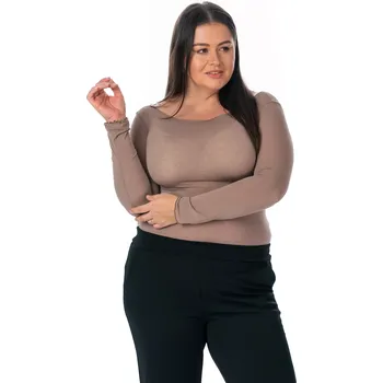 Dámské tričko Dámské triko DEVON 40/42 Hnědá