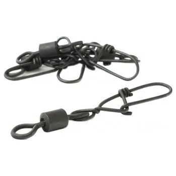 Monster Cat obratlík s karabinou- super silný, 5ks 2/0 60kg