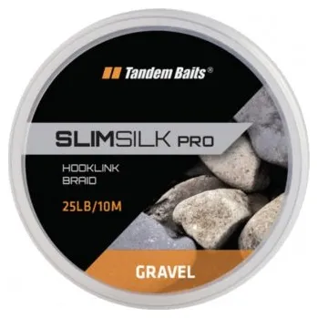 Pletená šňůra 10m / 25lb SLIMSILK Gravel