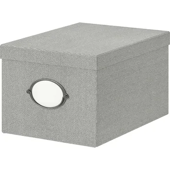 Obraz Krabice s víkem – odstíny šedé a stříbrné