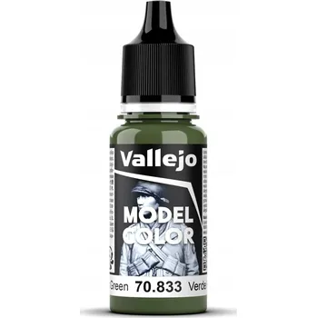Modelářská barva Vallejo Model Color 833 Ger.Cam.Bright Green (Německá Kamuflážní Světle Zelená)