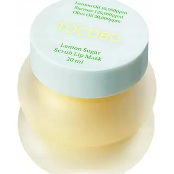 Pleťový peeling Tocobo Lemon Sugar Scrub Lip Mask 20ml