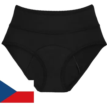 Menstruační kalhotky MoonHug Menstruační kalhotky BELLA CZ - Česká výroba Barva: Černá, Velikost: XL