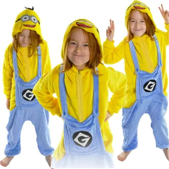 Onesies overal (kombinéza) žlutá, velikost 128