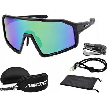 POLARIZAČNÍ CYKLISTICKÉ BRÝLE ARCTICA S-347B ZRCADLOVÉ VELKÉ SKLO