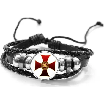 Náramek Náramek kříž templářů 10