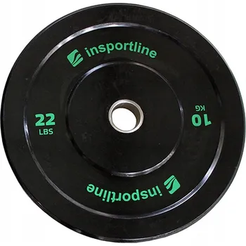 Závaží potažené/gumované inSPORTline 10 kg