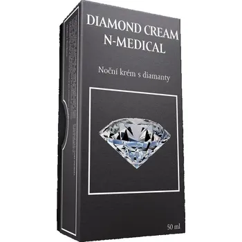 Pleťový krém N-Medical Noční krém Diamond Cream 50 ml Luxusní noční krém pro péči o pleť během spánku