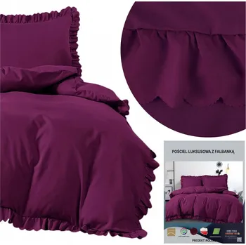 Povlečení Povlečení 220x200 3 Č. s volánem Jowita 03