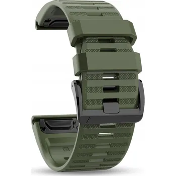 Řemínek na hodinky Řemínek JG Smart pro Garmin 22mm zelený