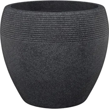 Květináč Obal 282 Lineo Schwarz Granit 48