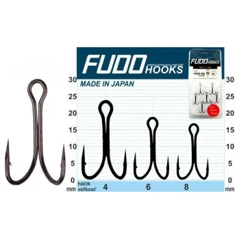 Rybářský háček Fudo rybářský dvojháček 7ks č.8