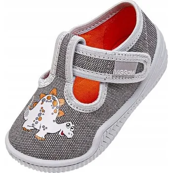 Chlapecké polobotky Chlapecké kotníkové boty dinosaurus šedé Vi-GGa-Mi, vel. 25