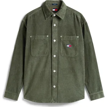Pánské oblečení Bunda Tommy Jeans Pewter Green 1184614 XL