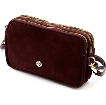 Kožená kabelka Gregorio vínová KZ2259687