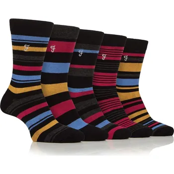 Pánské ponožky Ponožky Farah Black 1153087 Mens 6-11