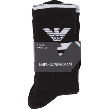 Pánské ponožky Ponožky Emporio Armani Black 00120 1187031 One Size