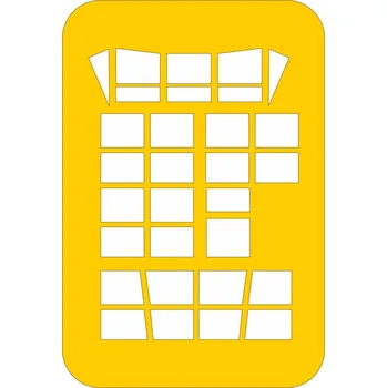 Plastikový model Maska pro plastikový model 1/72 Focke Wulf Fw 189B - Special Hobby M72012