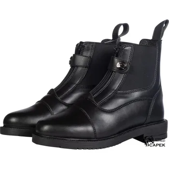 Jezdecká obuv Dětská pérka HKM -SINA- - Černá - 34