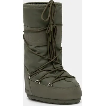 Dětská móda Sněhule Moon Boot MB ICON RUBBER 80D1402760.M006 zelená 87X, EUR 42/44