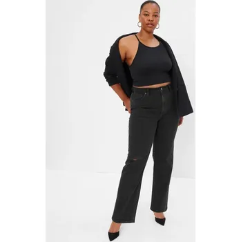 Dámské džíny Džíny pro ženy GAP loose High Rise Organic Cotton '90s 406724-00 Velikost: 29SHORT - zkrácená délka Tričko zdarma při nákupu nad 3000,-!