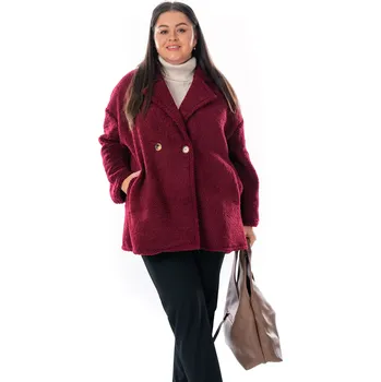 Dámský kabát VIKY Vínová uni