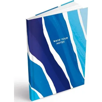 Majjam Záznamová kniha A5 MFP 100l/čistá - modrá