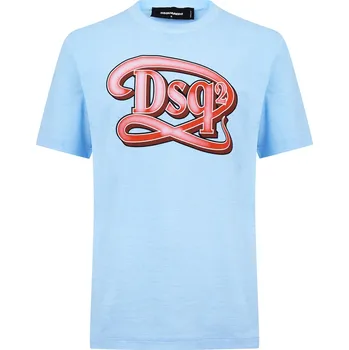 Pánské tričko Tričko DSQUARED2 Light Blue 1188781 L