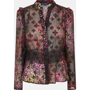 Dámská košile Košile French Connection 01-Blackout 1187895 6 (2XS)