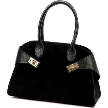 Kožená kabelka Luka černá KZ2259853