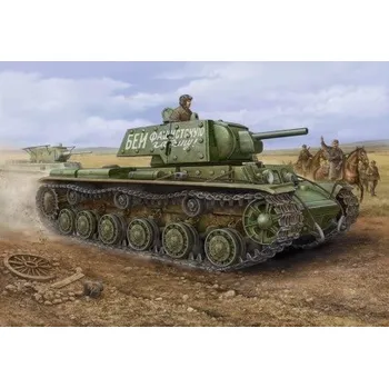 Plastikový model Russian KV-1’s Ehkranami tank - Hobby Boss 84811