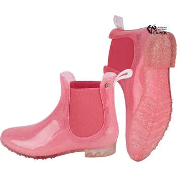 Jezdecká obuv Dětská pérka Elt -SPARKLE- - Tmavě modrá - 33