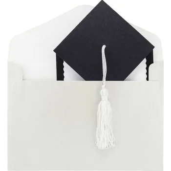 DarekKPromoci.cz Přání k promoci, Nápis Hats off..