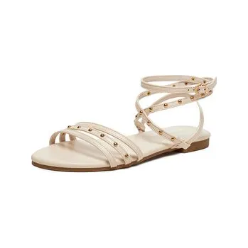 Dámské sandále Sandály DeeZee 2024-97 Écru 37