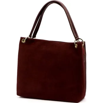 Kožená kabelka Luka vínová KZ2259682