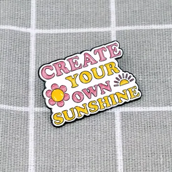 Create your own sunshine / Vytvoř si své vlastní sluneční paprsky