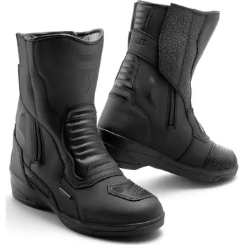 Moto obuv REBELHORN SCOUT HIGH HEEL MATT BLACK MOTORCYCLE BOOTS - 36