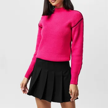 Dámský svetr Svetr French Connection Luminous Pink 1186119 10 (S)