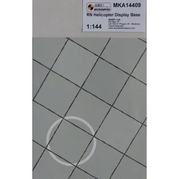 Plastikový model RN Helicopter Display Base - Mark 1 Models MKA14409