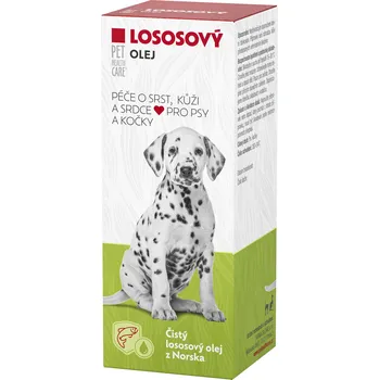 PET HEALTH CARE Péče o srst, kůži a srdce pro psy a kočky lososový olej 250 ml
