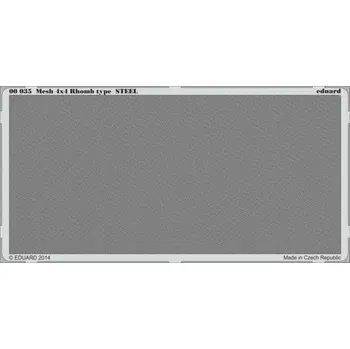Mesh 4x4 Rhomb type STEEL - Eduard 00035