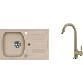 Kuchyňský dřez Alveus Set dřezu a baterie RECORD 30 + AM 120 SETA110