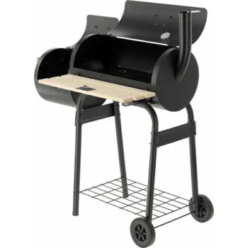 Zahradní gril Toya LUND GRIL NA UHLÍ S KUŘÁKOU RUKOJEŤ 60x30cm