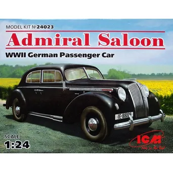 Plastikový model ADMIRAL Saloon (German WWII Passenger Car) - ICM 24023