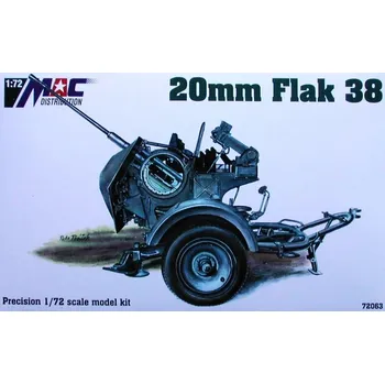 Plastikový model 20mm Flak 38 - MAC 72063