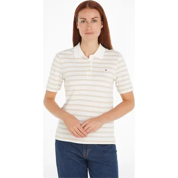 Dámské oblečení Tričko Tommy Hilfiger Ecru 1188044 10 (S)