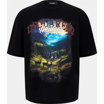 Pánské tričko Tričko DSQUARED2 Black 1188681 M